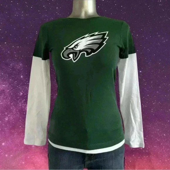 🆕Youth | Philadelphia Eagles  Long Sleeve Top - Picture 7 of 16